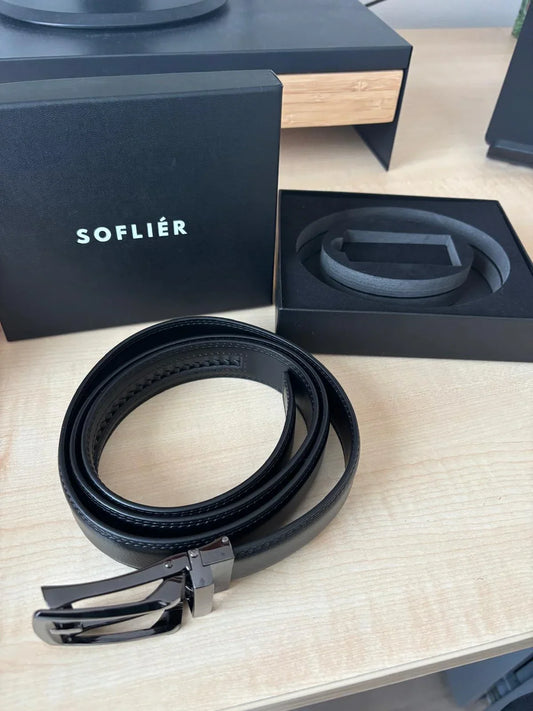 sofflier-riem-zonder-gaatjes-review